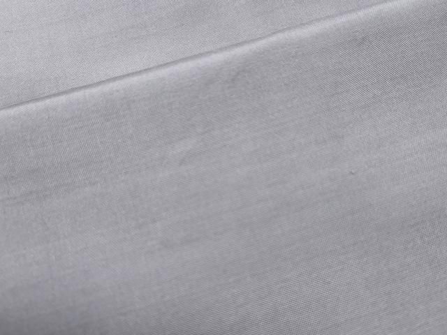 平和屋着物○上質な紬 色無地 暁鼠色 正絹 逸品 CAAS6873yc