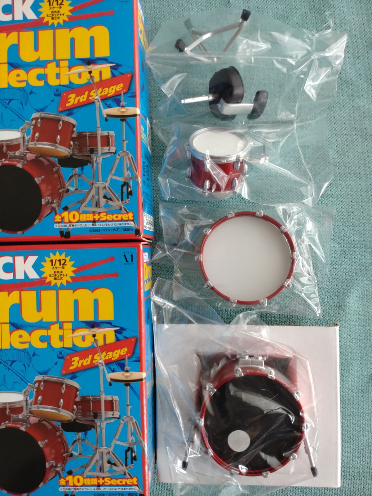 BECKドラムコレクション フルセット【シークレット・レアカラー】メタリックレッドVer.☆BECK Drum Collection 3rdステージ  ☆1/12スケール ☆BECKギターコレクション ☆ギターミニチュア ☆ギターフィギュア ☆ドラムフィギュア - メルカリ