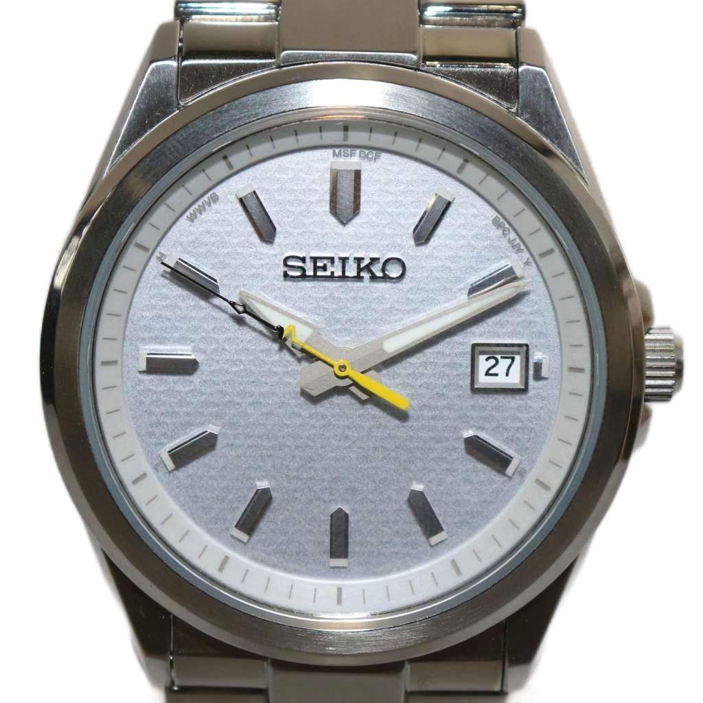 セイコー SEIKO セレクション SELECTION マスターピース master piece Limited Edition 数量 700本 腕時計 ウォッチ ソーラー電波 ステンレス デイト シルバー色 SBTM301 |XZ