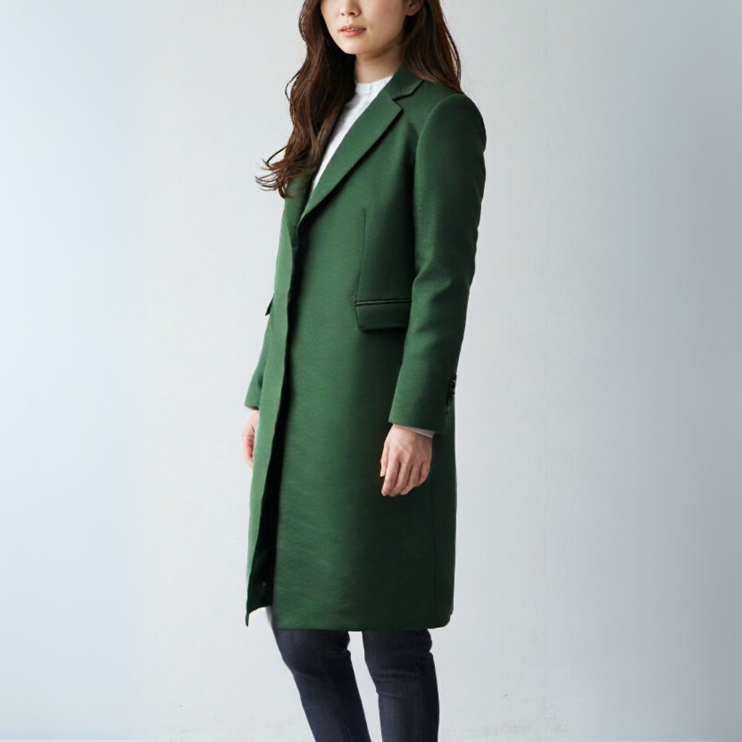 極美品✨ ZARA ザラ MANTECO生地 ロングコート 1ボタン 緑 ZARA MANTECO グリーン ロングコート - メルカリ