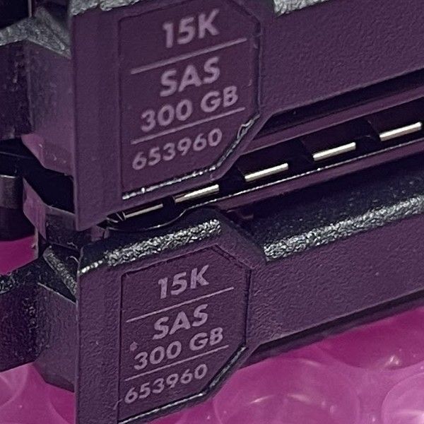 2本セット】 HPE ProLiant Gen8 Gen9 Gen10 用2.5インチ SFF 300G SAS