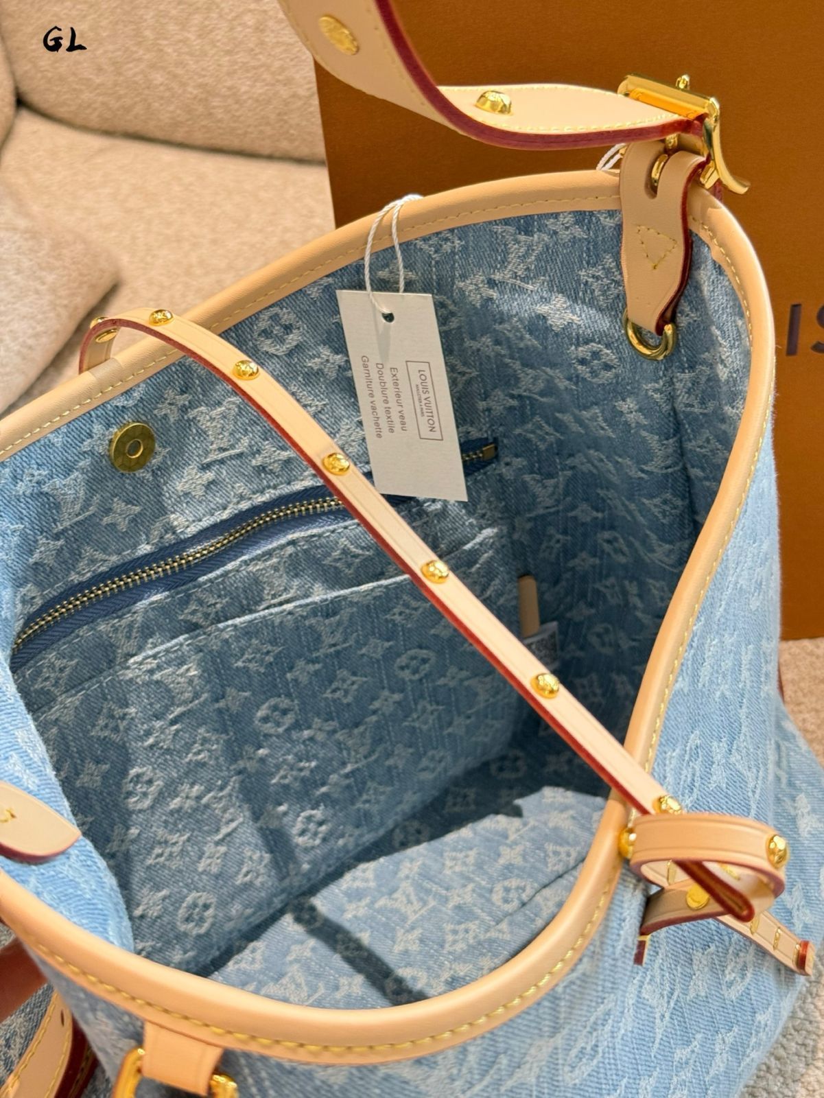 今日特価】LV Denim Carryall Bag - LV デニム キャリオール