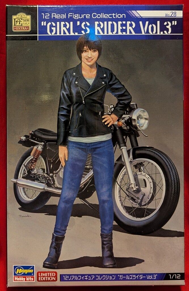 ハセガワ 12 リアルフィギュア コレクション ガールズライダー Vol.3