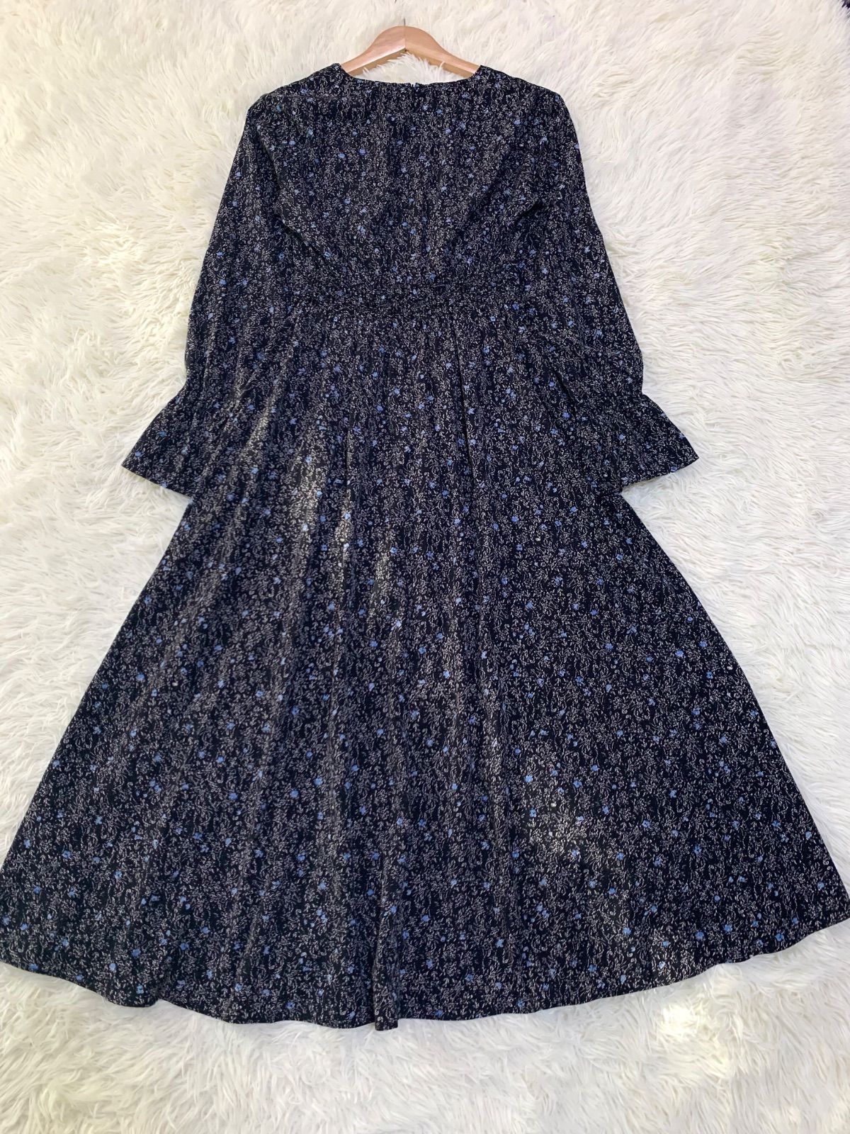 FRAY ID 長袖 花柄 ロングワンピース サイズ Free