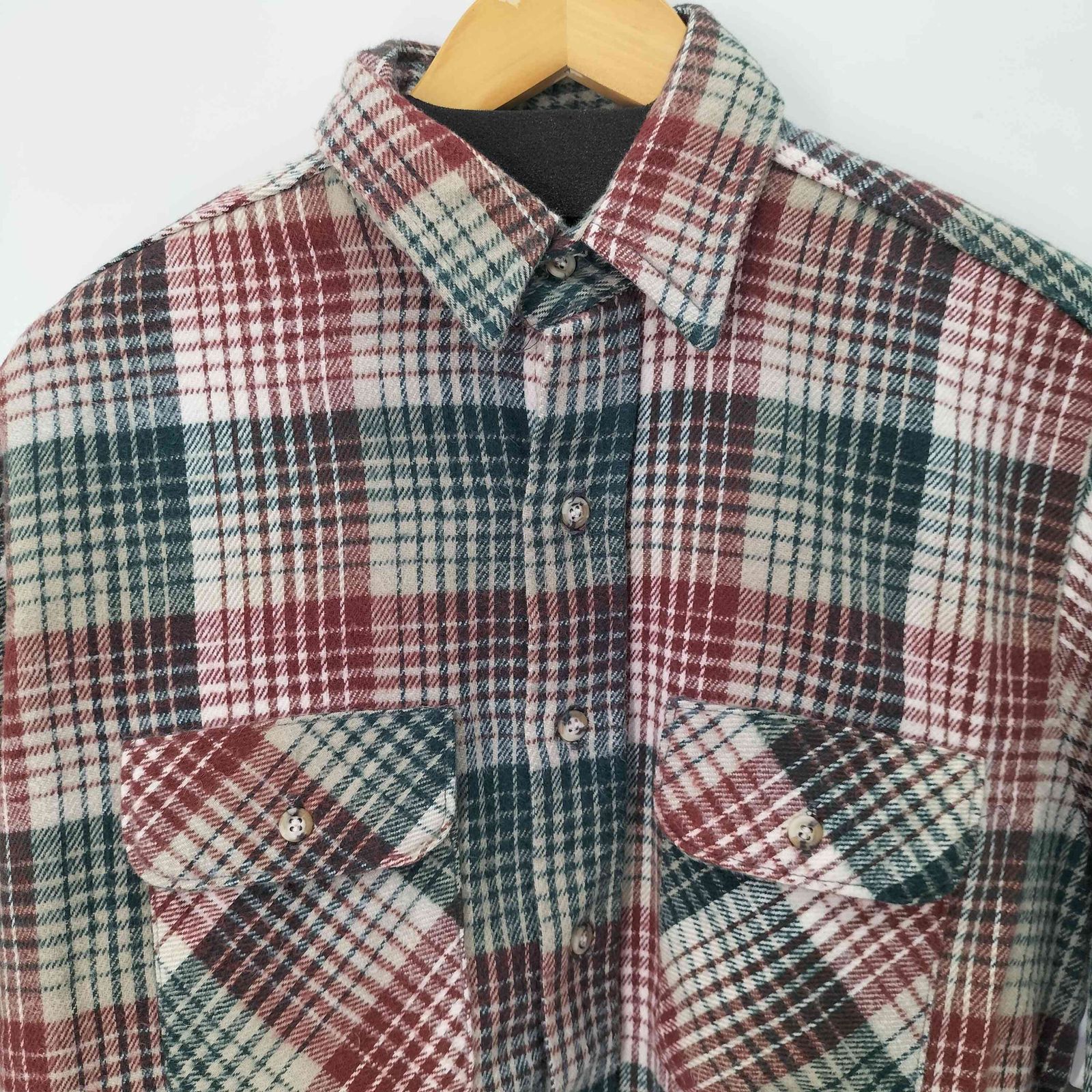 ファイブブラザー FIVE BROTHER 90s MADE IN USA L/Sチェック
