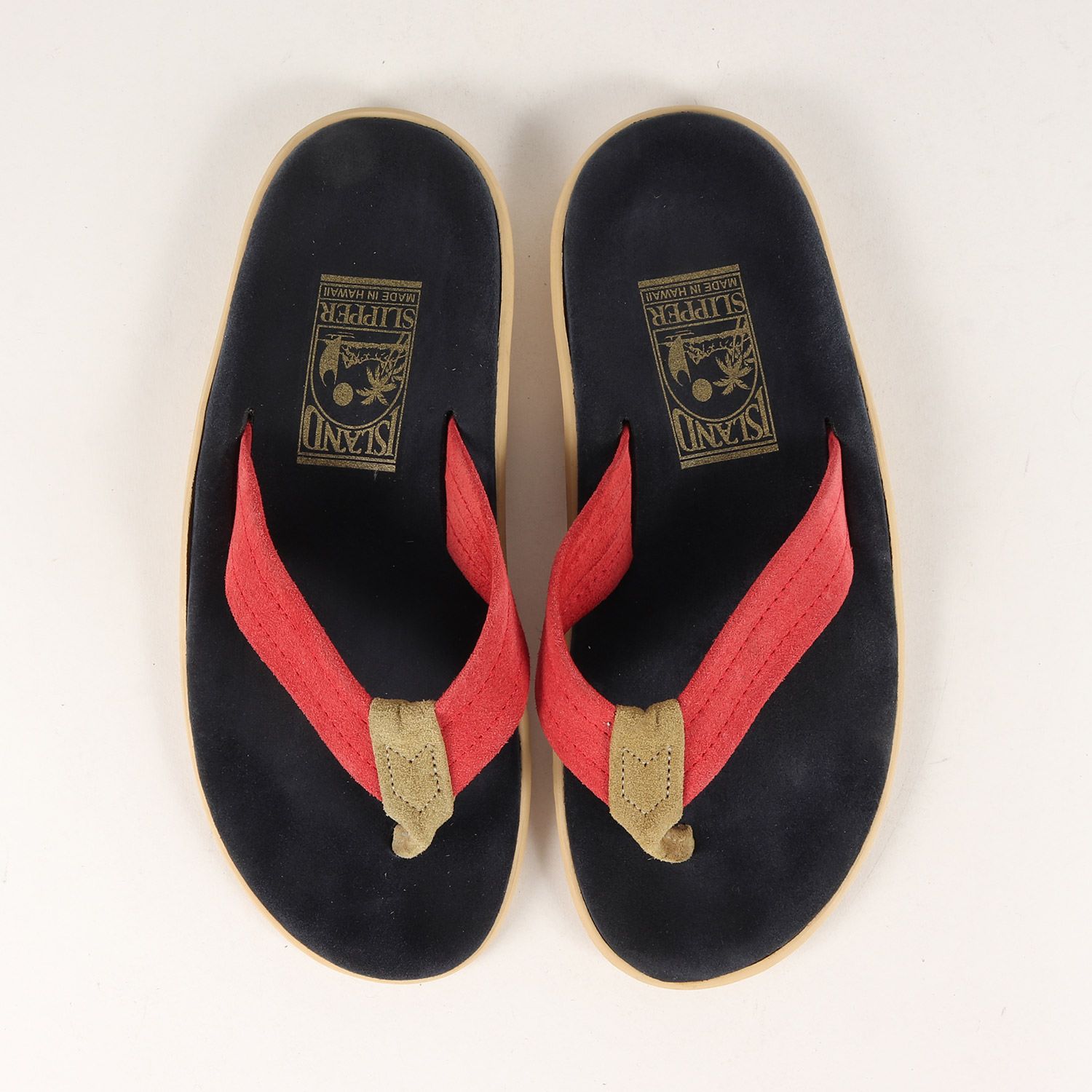 ISLAND SLIPPER サイズ4 ベージュ アイランド スリッパ-