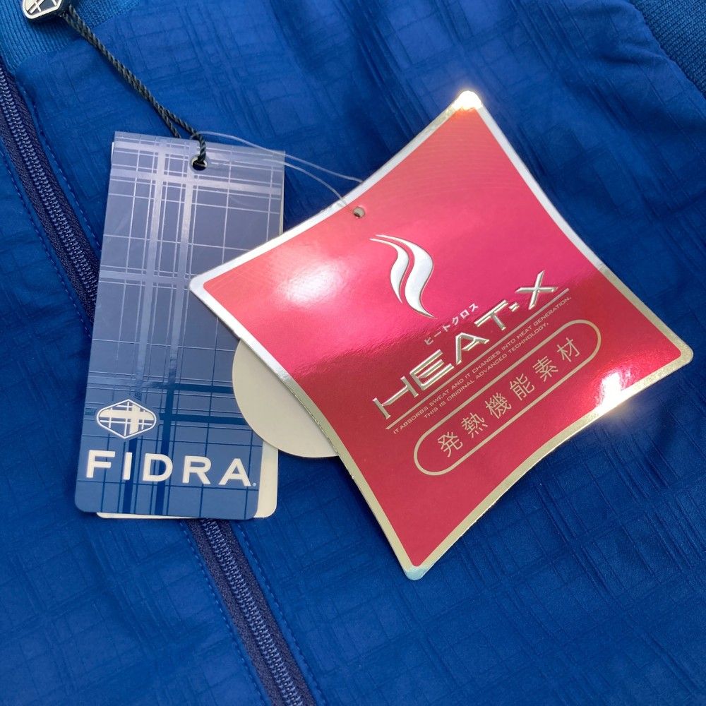 サイズ：L FIDRA フィドラ  中綿切替 ニットベスト  ネイビー系 [240101410834] ゴルフウェア メンズ ストスト サイズ：L FIDRA フィドラ 中綿切替 ニットベスト ネイビー系