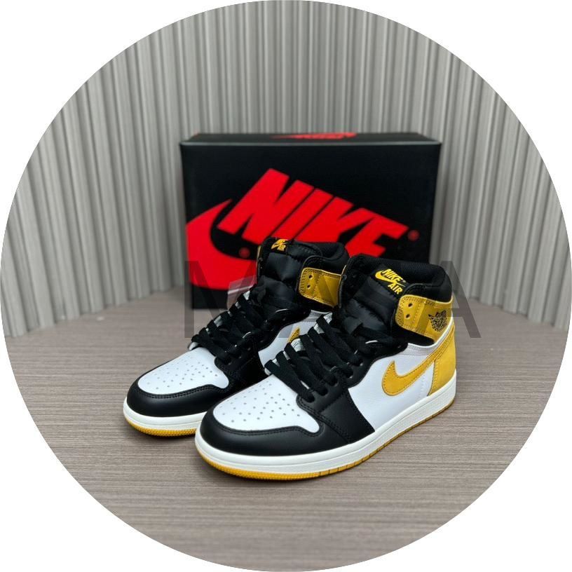 ✨大特価✨新品 未使用ナイキ Air Jordan 1 Retro Yellow Ochre Reimagined Travis Cement Trophy 【並行輸入】