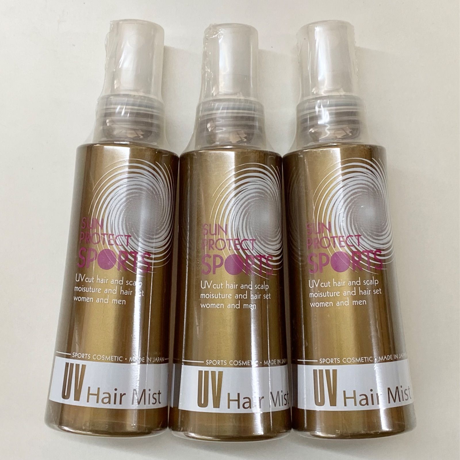 サンプロテクトスポーツ UVヘアスプレー 120ml×3本セット - 日焼け止め