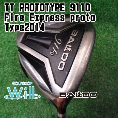 【中古】ドライバー バルド TT PROTOTYPE 911D/Fire Express proto Type2014/tour F4/9.5[5045]