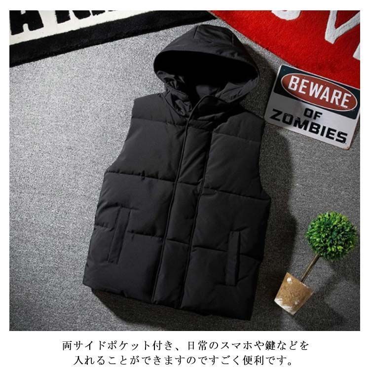 中綿ベスト ゴルフ アウター ダウンベスト ダウンジャケット