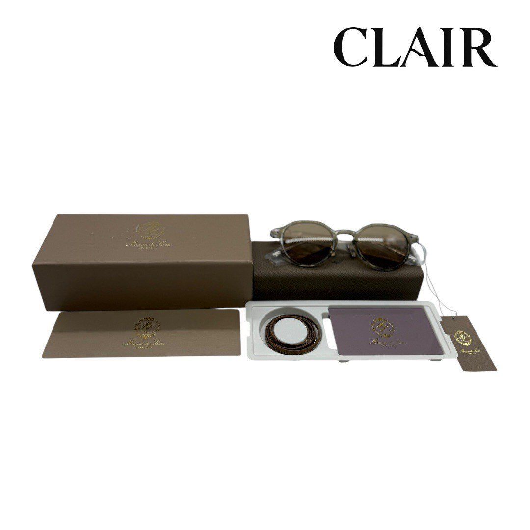 メゾンドリュクス ルネッツ サングラス ML-116S col.2 日本製 レディース おしゃれ ブランド 高級 Maison de Luxe LUNETTES（ﾒｿﾞﾝﾄﾞﾘｭｸｽ）LUNETTES ML-116S 47□22-140