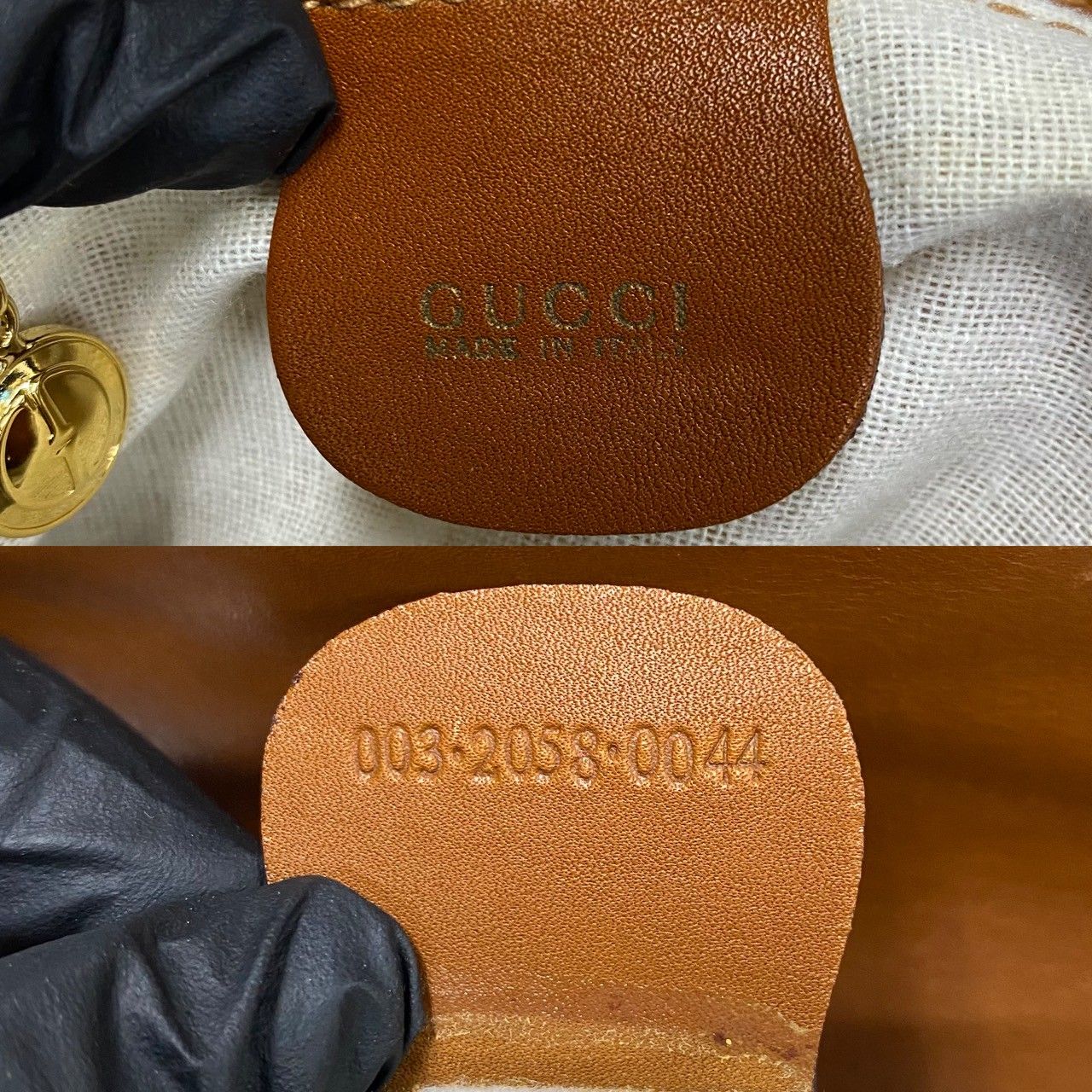 極 美品 袋付き GUCCI グッチ オールドグッチ ヴィンテージ