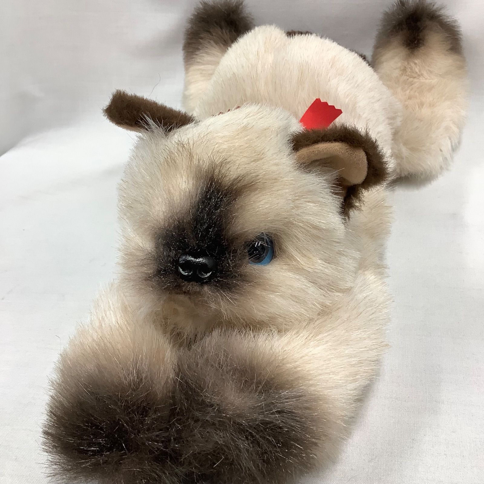 レトロ 創美社製 エイコカイヤオリジナル 猫のぬいぐるみ シャム猫