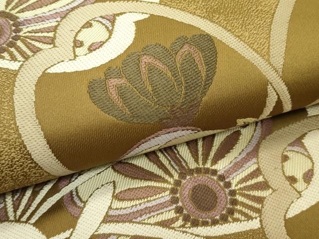 平和屋着物□極上 こむさでもーど・COMME CA DU MODE 六通柄袋帯 唐織