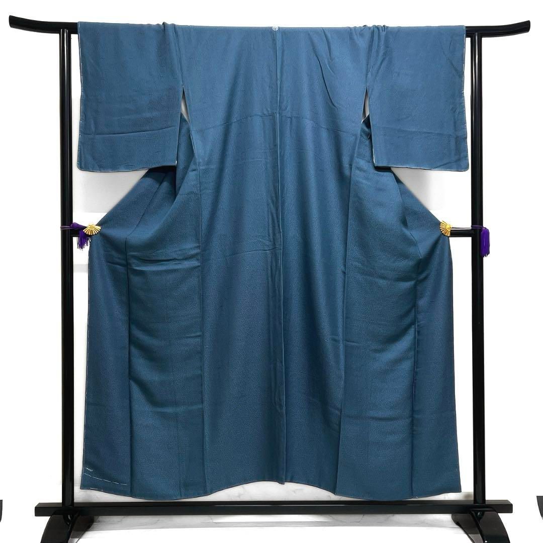 未着用　色無地　氷割れ地紋　パーティ　お茶会 着物　084a d 未着用 色無地 氷割れ地紋 パーティ お茶会 着物 084a d