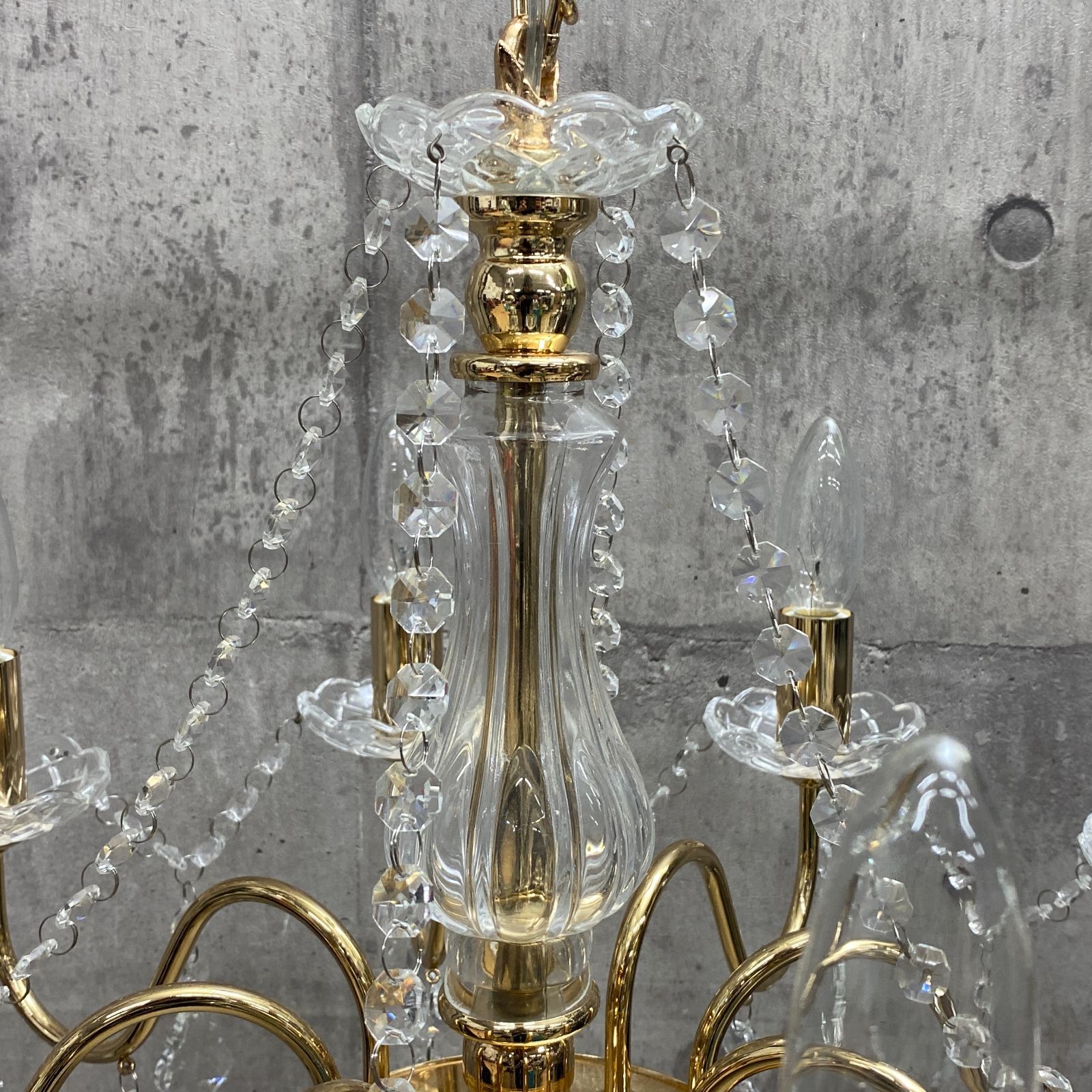 Francfranc シャンデリア ゴールド 8灯 アントイン シャンデリア 8灯