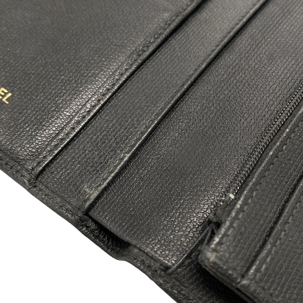CHANEL(シャネル) 長財布 ココボタン 黒 レザー - メルカリ CHANEL(シャネル) 長財布 ココボタン 黒 レザー - メルカリ