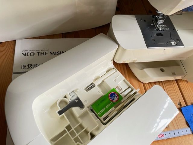 中古美品ミシン JUKI HZL·2100 NEO THE MISIN 高級刺繍ミシン・8
