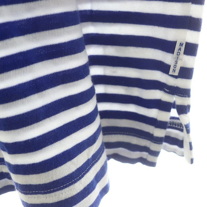 マディソンブルー MADISONBLUE ワッペン付き ボートネック