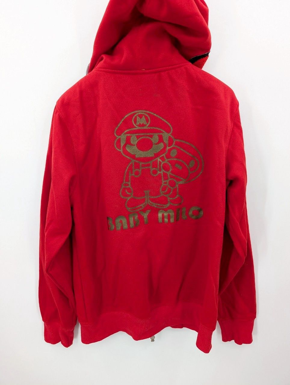 A BATHING APE × スーパーマリオ BABY MILO コラボジップパーカー L