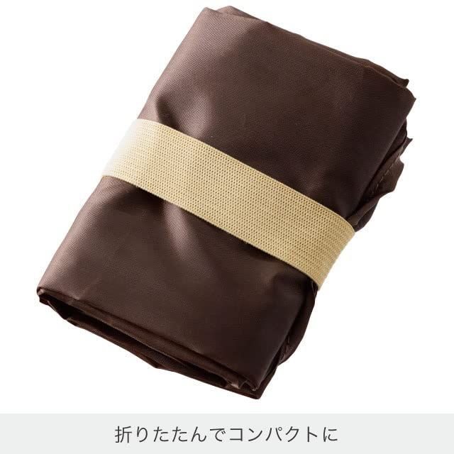 【在庫処分】ヘッズ エコバッグ 35×88cm ブラウン 5枚 ブーケバッグ HEADS EBP-2BQB