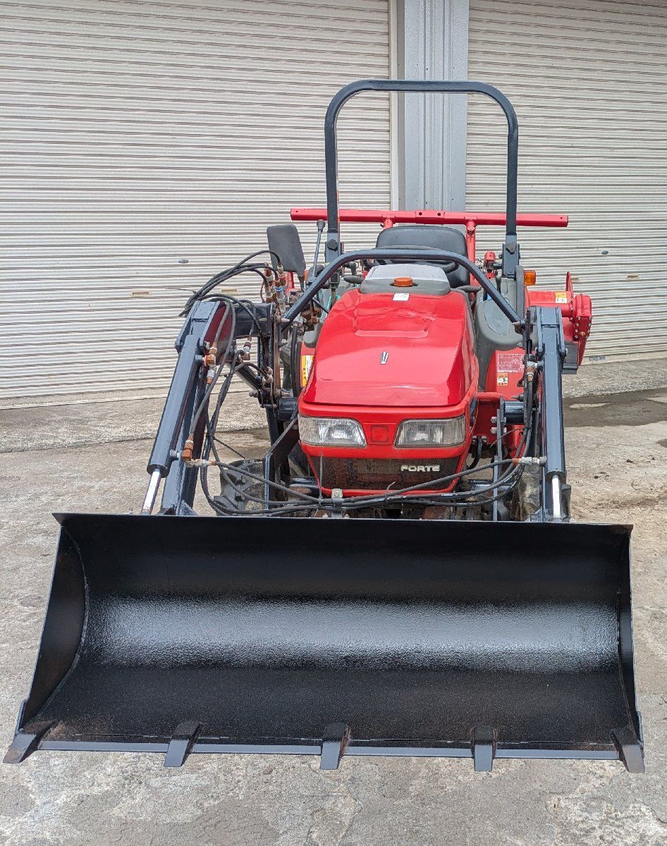 鹿児島発 ヤンマー 22馬力 ミニローダー付き ディーゼルトラクターAF222