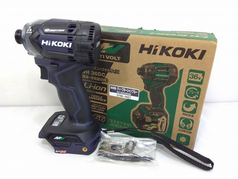 s25g-780k HiKOKI ハイコーキ コードレスインパクトドライバ WH36DC バッテリ 充電器別売 き