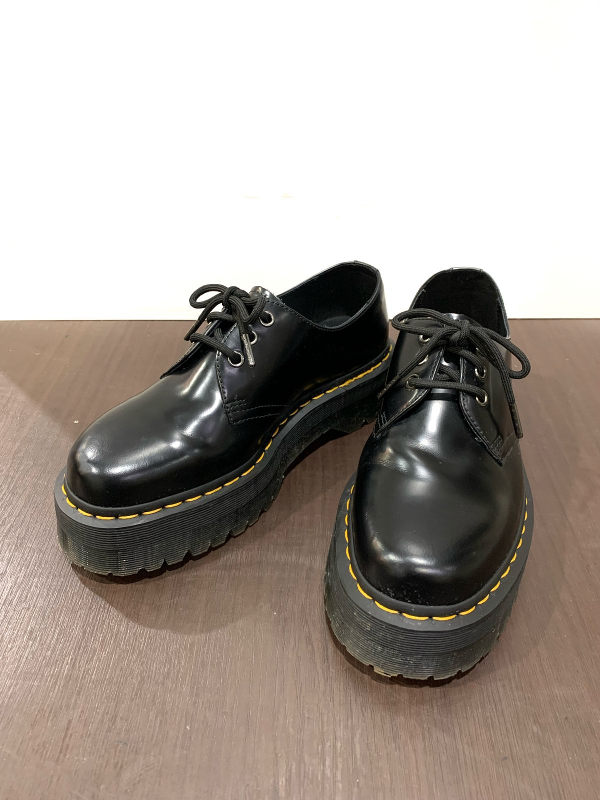 ドクターマーチン Dr. Martens 1461パテント エナメル UK7 Dr. Martens 3ホール パテント（エナメル）UK7 ドクターマーチン Dr