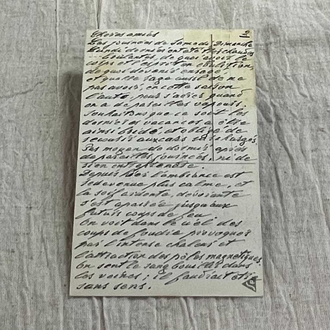 フランス手書き書類や使用済みポストカードなど まとめ売り② ジャンクジャーナル フランス手書き書類や使用済みポストカードなど まとめ売り②
