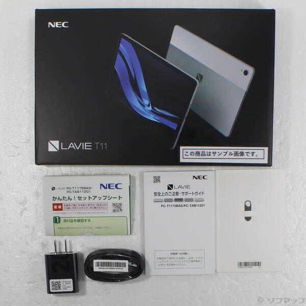 品〕 LAVIE T11 T1175／BAS 128GB シルバー PC-T1175BAS ショップ Wi