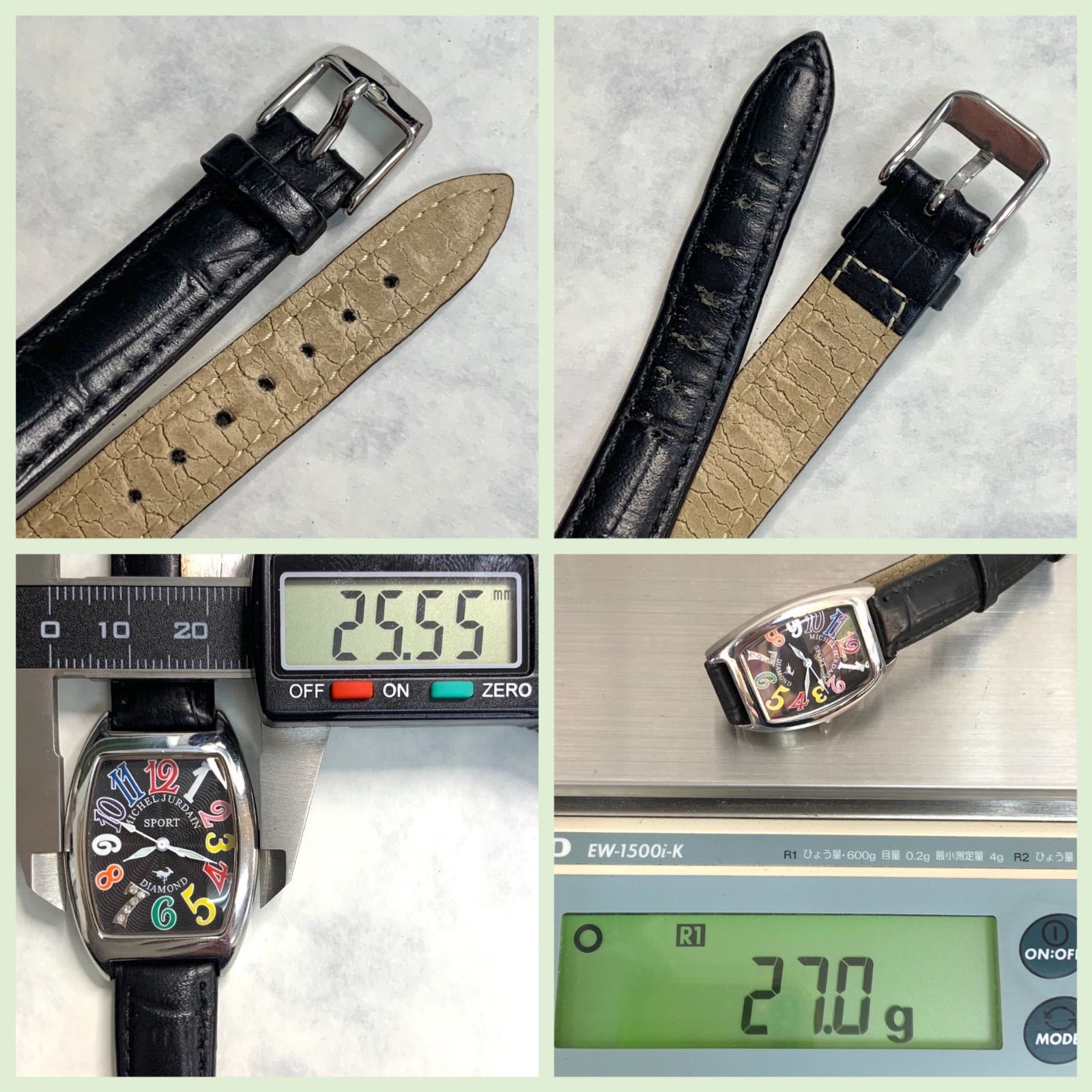 美品⭐️MICHEL JURDAIN】 ミッシェルジョルダン レディース腕時計 