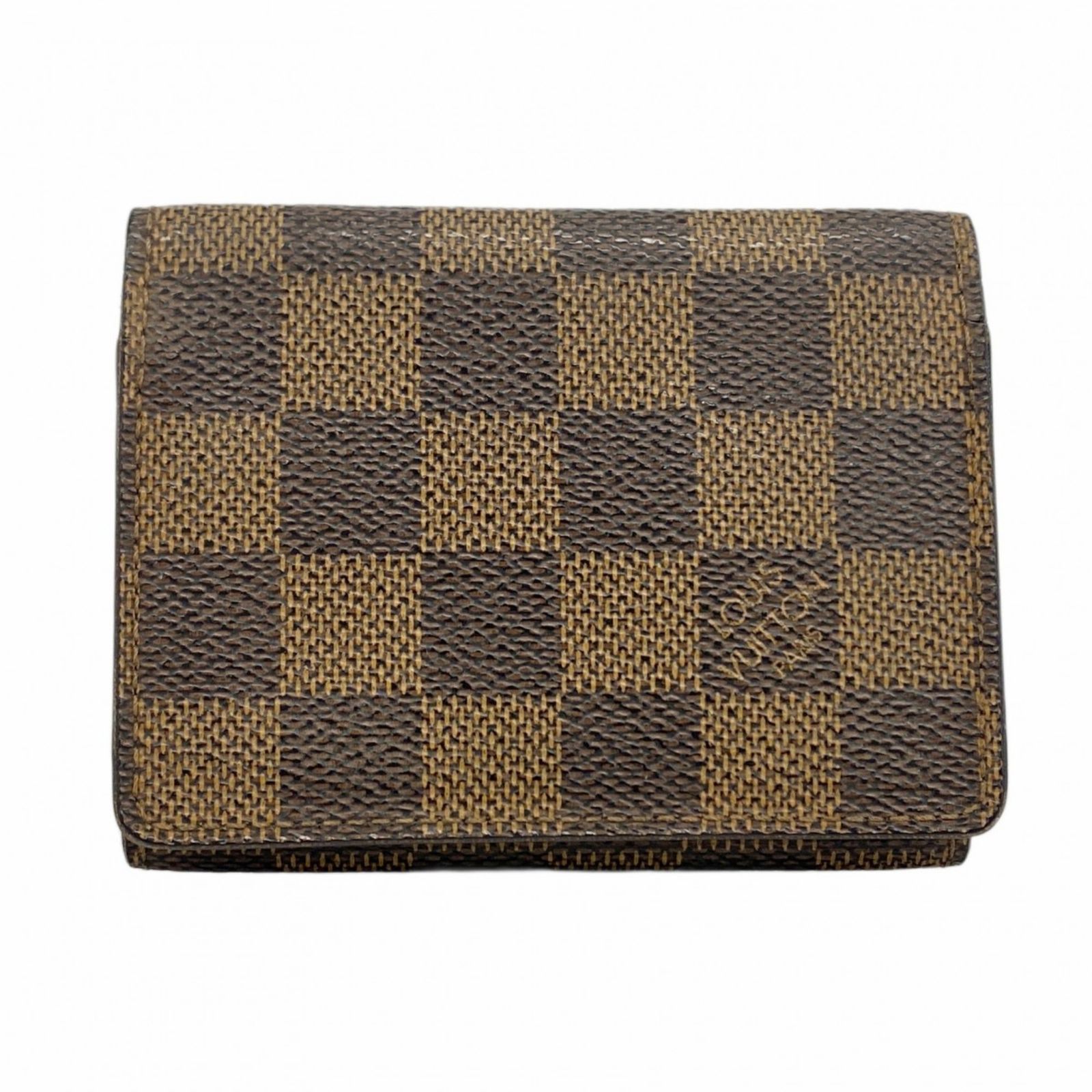 ルイヴィトン　ダミエ　名刺入れ ブラウン ルイ・ヴィトン(Louis Vuitton) ルイ・ヴィトン 名刺入れ ダミエ