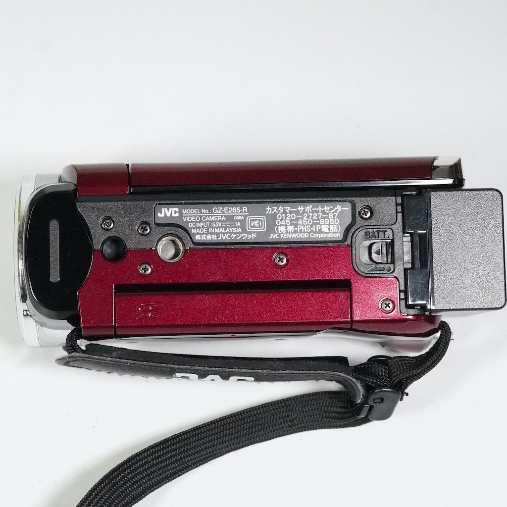 JVC Victor Everio GZ-E265-R レッド 元箱 動作OK 返金保証