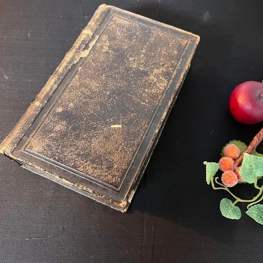 1845年発刊 フランス 祈祷書 聖典 035