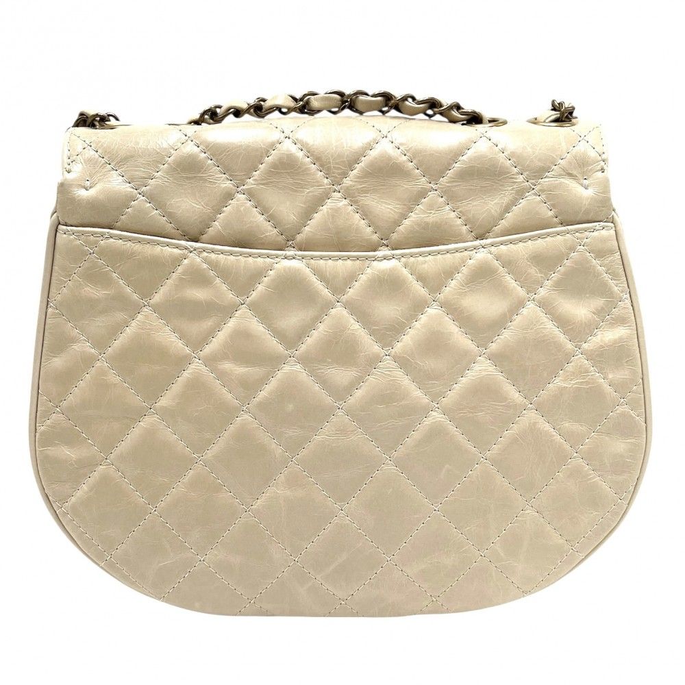 VINTAGE●CHANEL●シャネル ベージュ チェーン ショルダーバッグ CHANEL】シャネル チェーンショルダー ショルダーバッグ