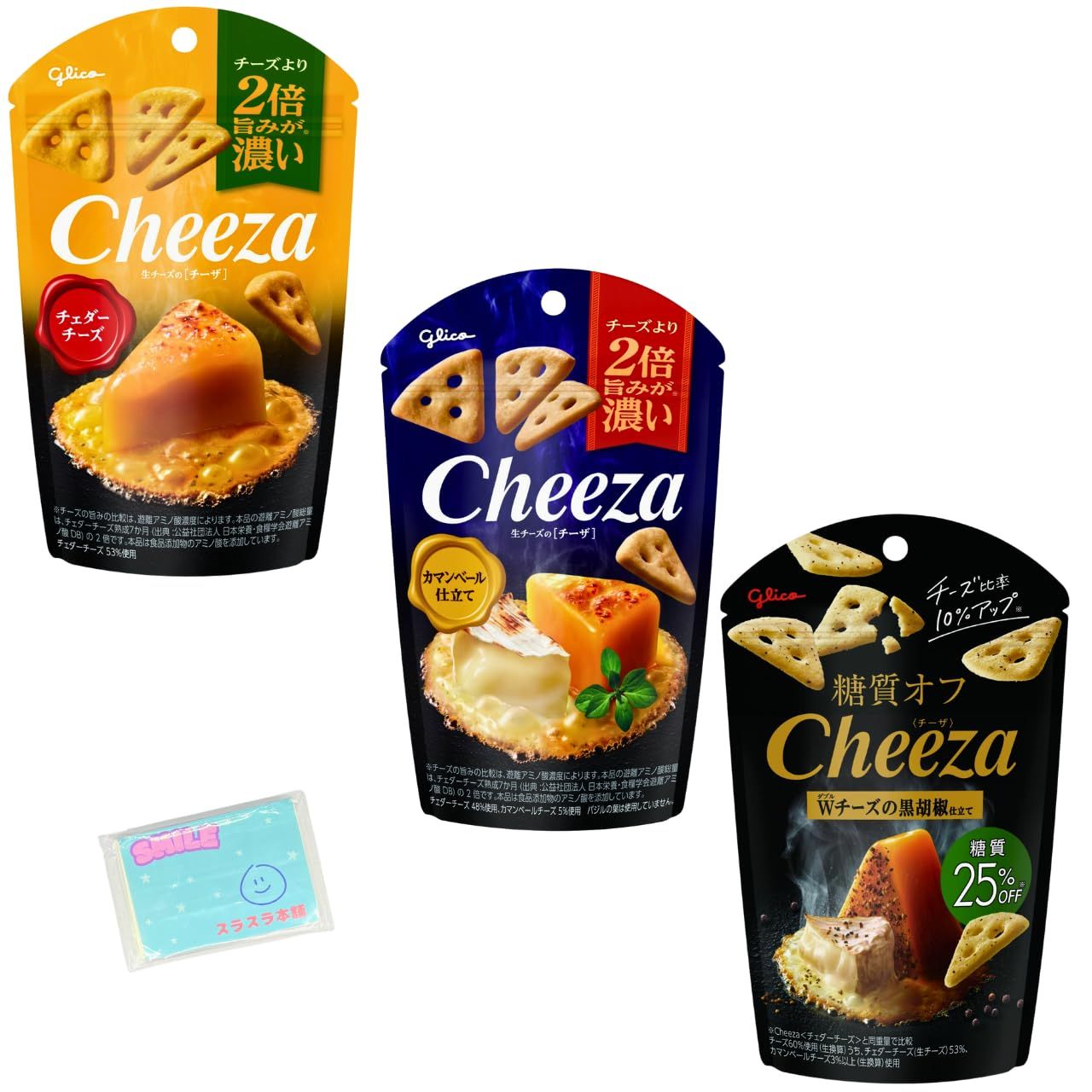 Monolog Style 江崎グリコ チーザ Cheeza 36g 3種類