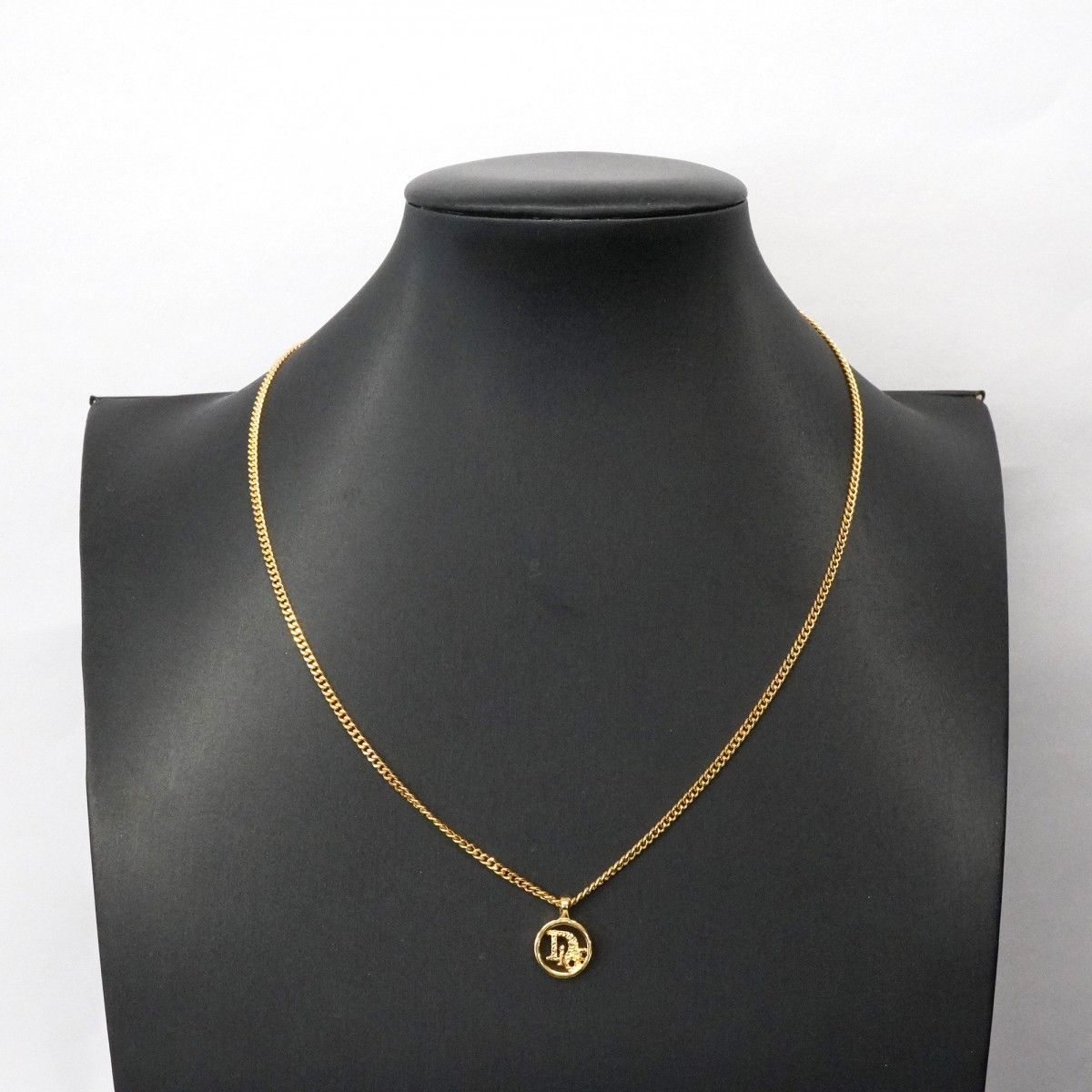 もぐもぐクリスチャンディオール/ネックレス/ラウンド/ロゴ/ クリスチャンディオール ロゴ ラウンド ネックレス GP