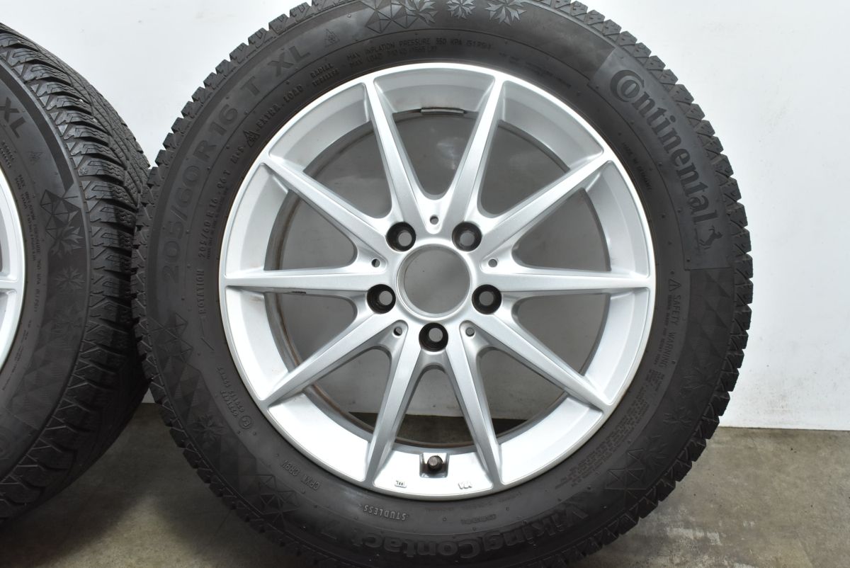 ベンツ ユーロフォルシュ 16in6.5J+44 コンチ205/60R16 【公式通販】