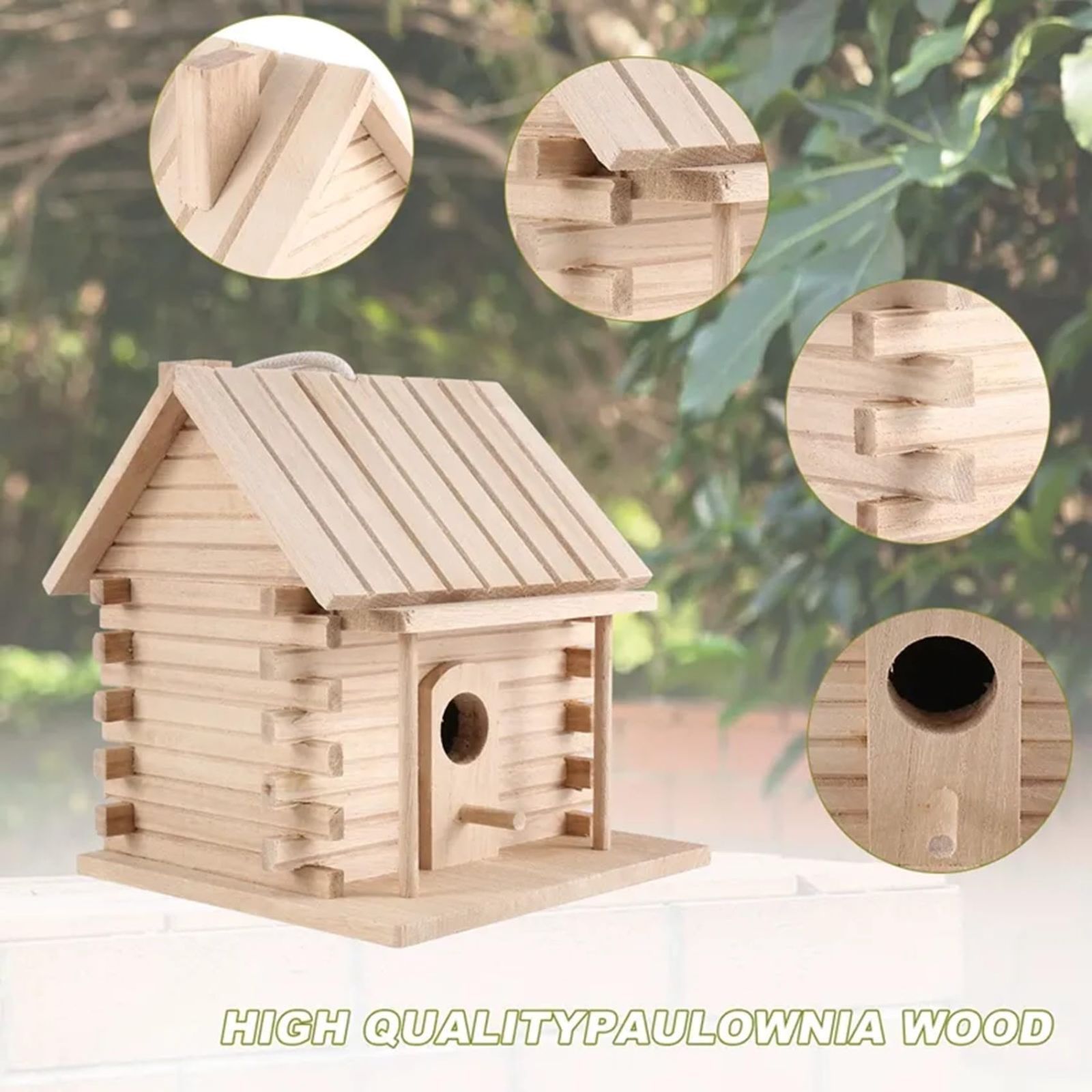 巣・巣箱 kotori 在庫処分】NOELAMOUR 巣箱 野鳥 屋外 完成品 鳥の巣 繁殖