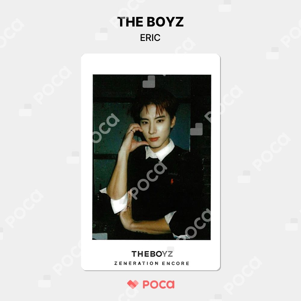 THE BOYZ エリック トレカ THE BOYZ 2ND WORLD TOUR