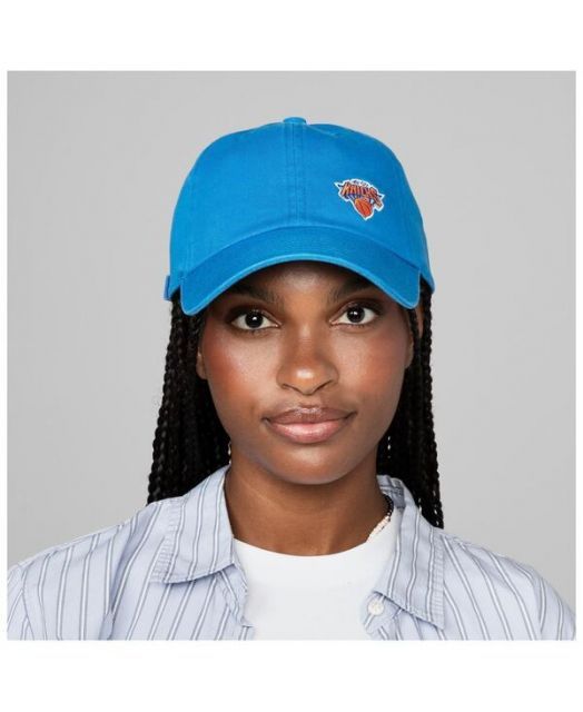 送料無料 ミッチェル-ネス レディース 帽子 アクセサリー Women s Blue New York Knicks Micro Lefty Adjustable Hat Blue