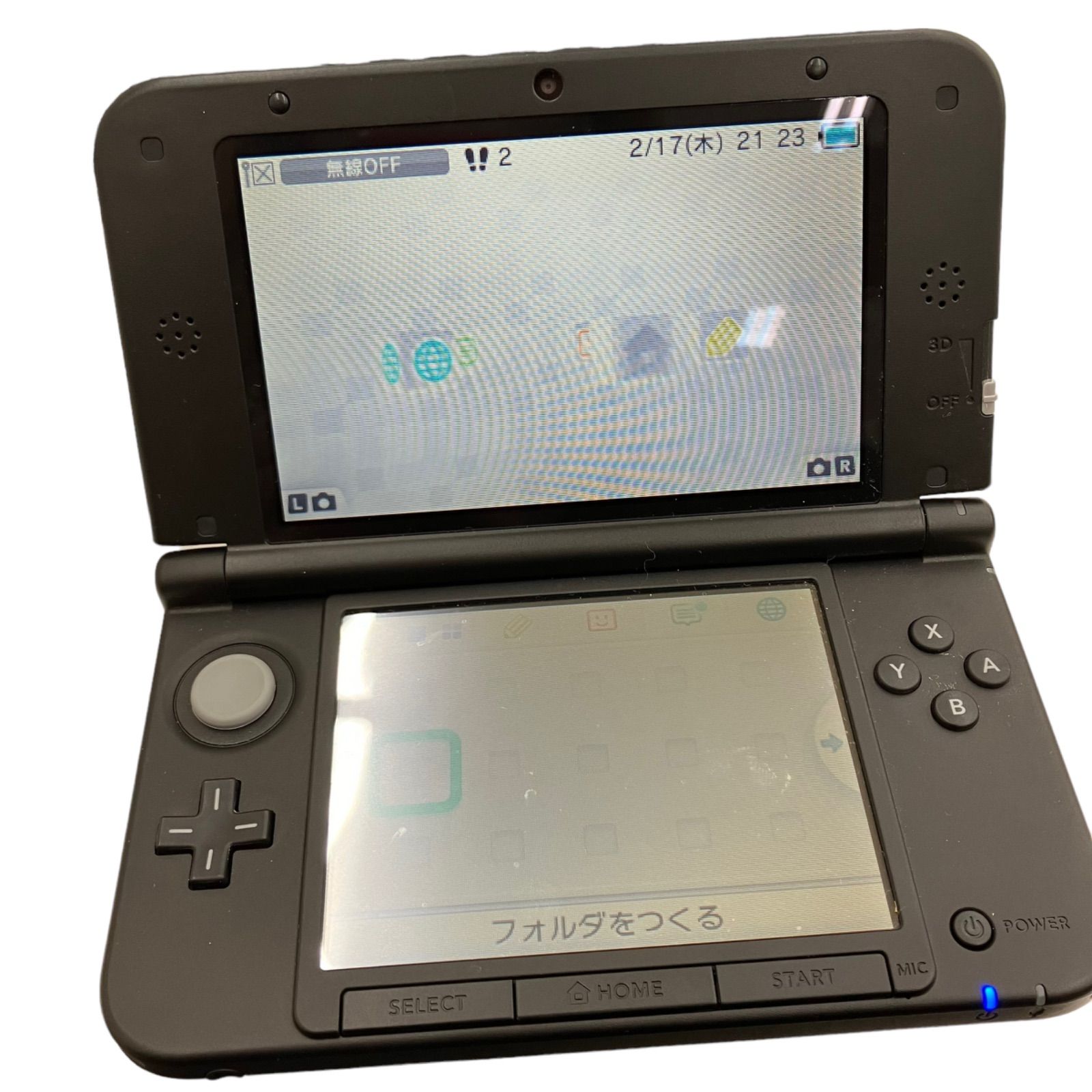 NEWニンテンドー3DS LL パールホワイト・RED-001・P0001 - メルカリ 