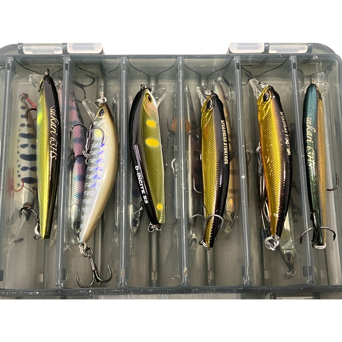  D インサイト スピアヘッドリュウキ60 S エミシ50 SD SII 等 ルアー24点おまとめ 釣具 釣り その他 ハードルアー