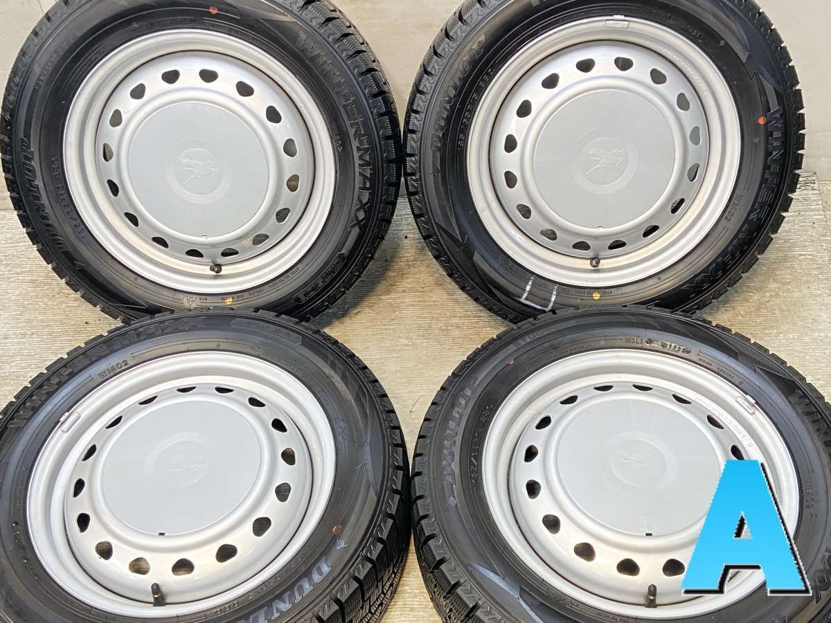 185|65R15 ダンロップ ウィンターマックス WM02 キャロウィン S7 15x5.5 100|114.3-4穴 タイヤ スタッドレスタイヤ ホイールセット 4本セット w15251006014