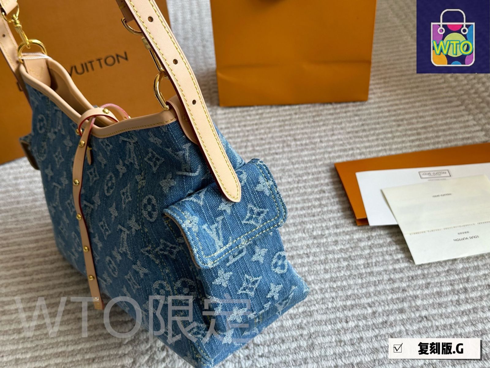 今日特価】Louis Vuitton CarryAll Dark MM ルイ・ヴィトン