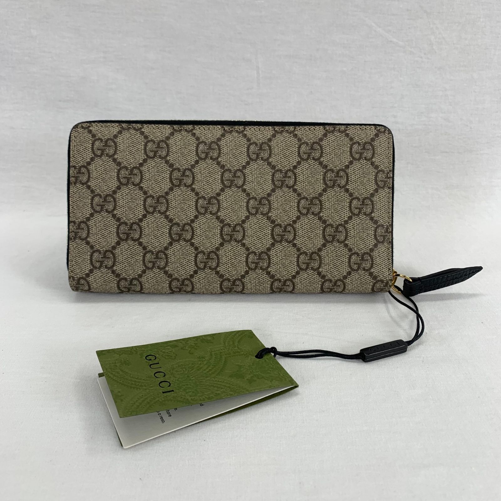 GUCCI 長財布　ラウンドファスナー　GGマーモント レザー GUCCI グッチ 財布 長財布 ラウンドファスナー GGマーモント