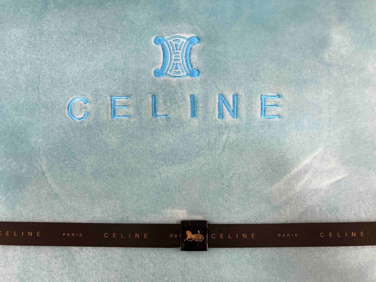 CELINE セリーヌ アクリルニューマイヤー毛布 CELINEセリーヌ シングル