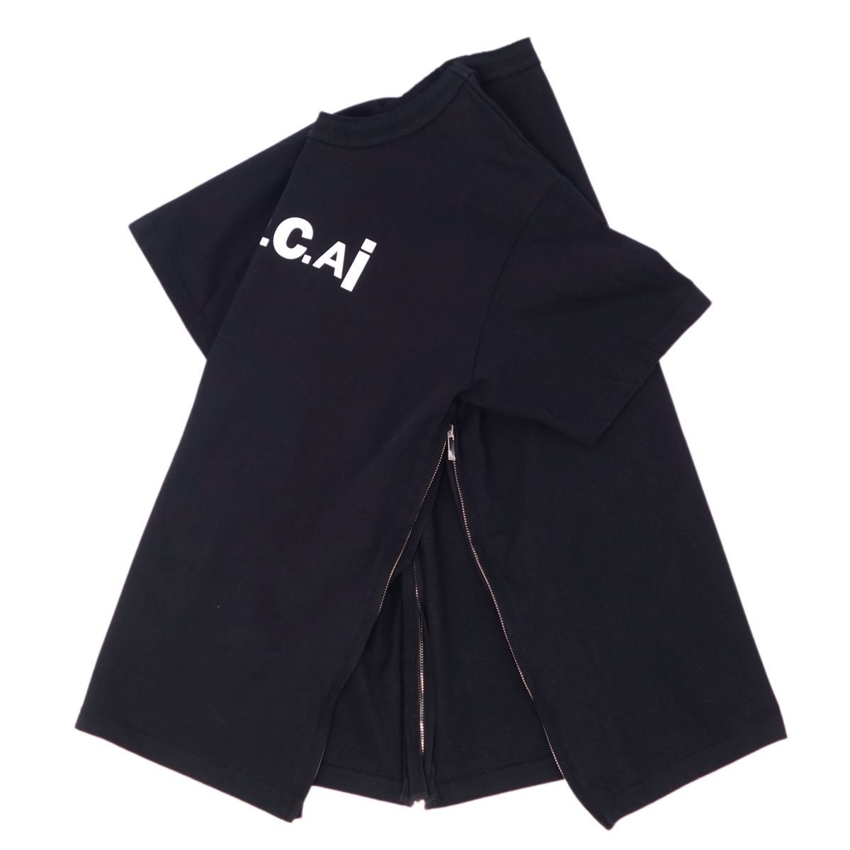 sacai A.P.C 古着スウェットブラック黄金Lサイズ黒 Sacai サカイ 美品 