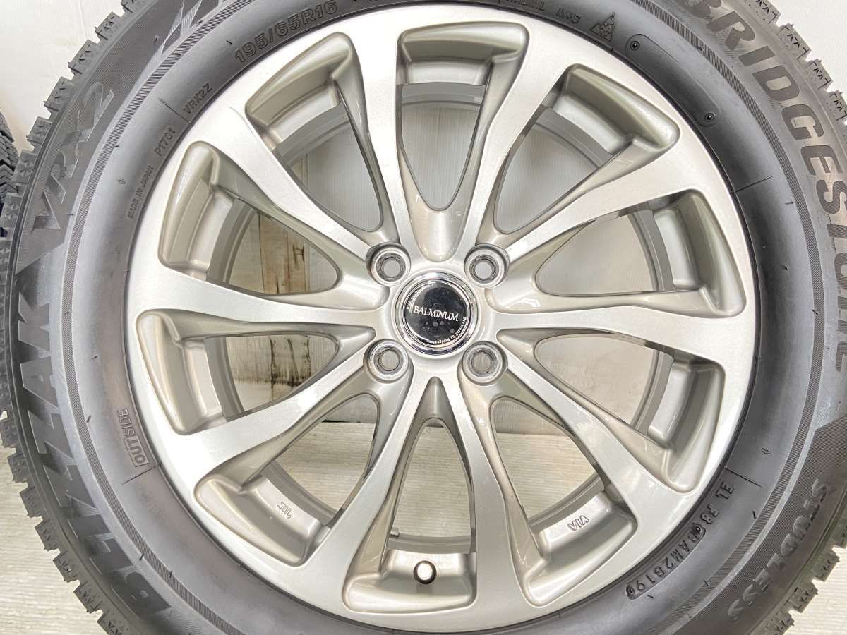 BLIZZAK VRX2 195/65R16 2019年製造バリ山195/65R16 nブリヂストン 